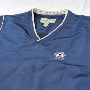 Cutter & Buck Clima-Guard Pebble Beach Golf Windbreaker Vest Men’s XXL Navy Blue
